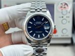 WKD Factory Rolex Datejust 3235 Movement 41mm Dark Blue Face 72h 1:1 Watch